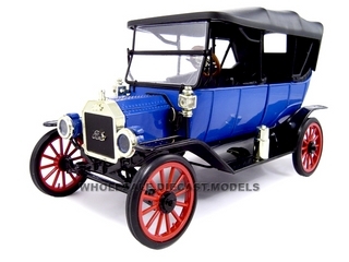 Модель 1:18 Ford Model T Softtop Touring - blue