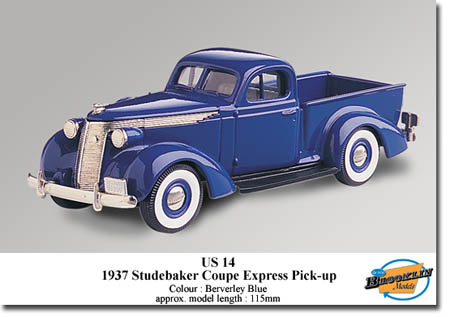 studebaker rickup - blue US14 Модель 1:43