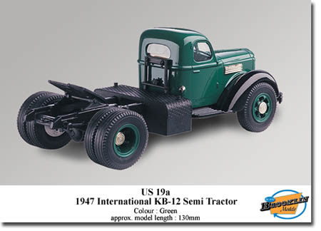 Модель 1:43 International KB-12 - green