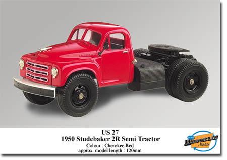studebaker - red US27 Модель 1:43
