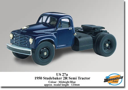 studebaker - blue US27A Модель 1:43