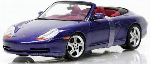 porsche 911 (996) cabrio - violett UT27907 Модель 1:18