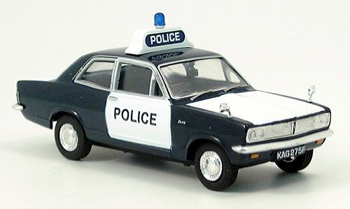 vauxhall viva, police uk - blue/white 127263 Модель 1:43