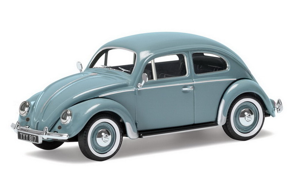 Модель 1:43 Volkswagen Beetle, Type 1 Export Saloon (RHD) - horizon blue (L.E.1000pcs)