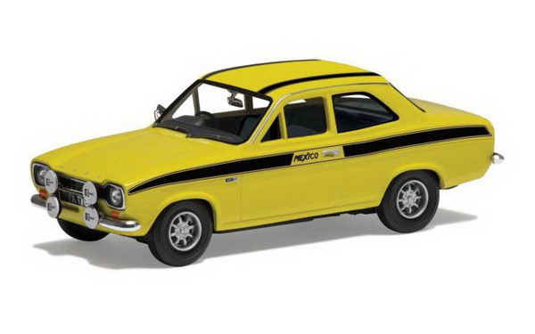 ford escort mk i mexico (england) - yellow/black (l.e.1500pcs) VA09520 Модель 1:43