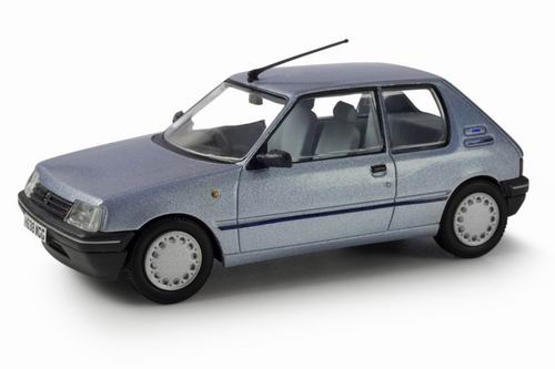 Модель 1:43 Peugeot 205 1.1 Look - to E (RHD) - blue met