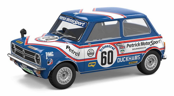 mini cooper 1275 gt team patrick motorsports n 60 winner rally tricentrol british saloon rhd 1979 r.longman VA13503 Модель 1:43