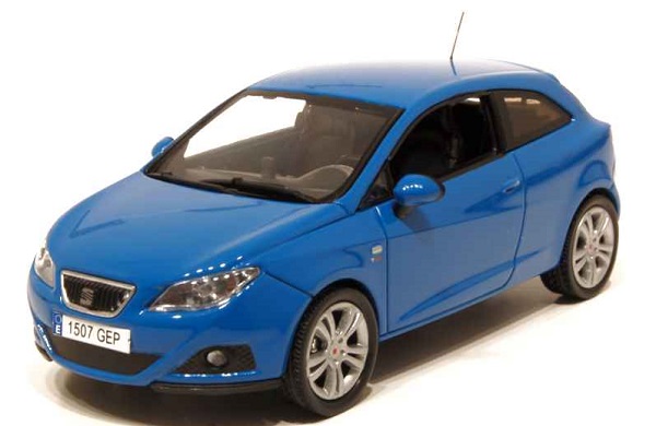 Модель 1:43 Seat Ibiza SC - gallia blue