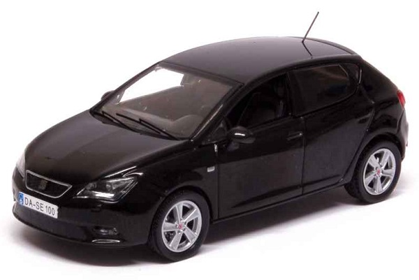 seat ibiza (5-door) facelift - universo black met V74958 Модель 1:43