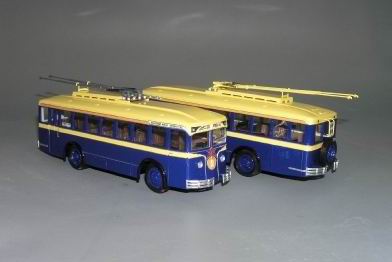 ЛК-1 «Лазарь Каганович» троллейбус / lk-1 trolleybus P1-00 Модель 1:43