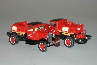 Модель АА - «Красная Этна» пожарная цистерна P2-83 Модель 1:43
