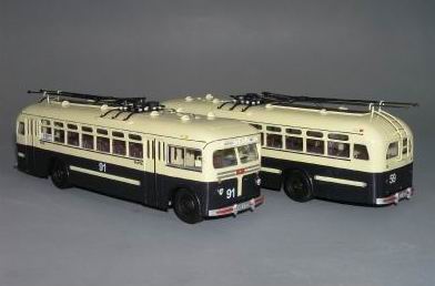 МТБ-82Д Троллейбус (Тушинский завод) / mtb-82d trolleybus V1-10 Модель 1:43