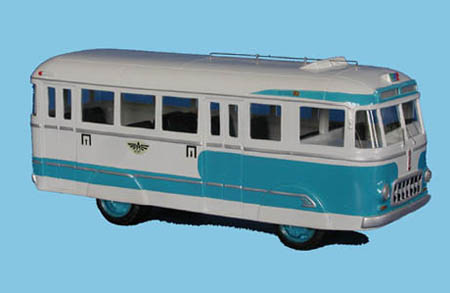 РАФ-251 маршрутный / raf-251 city bus V1-73 Модель 1:43