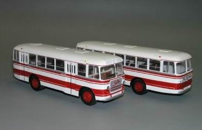 Автобус158Д (тяни-толкай) городской / 158d city bus V3-22 Модель 1:43