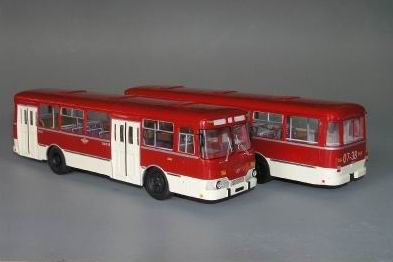 Модель 1:43 Автобус677М Городской / 677M City Bus
