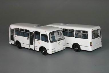 А-061 «Богдан» городской / a-061 «bogdan» city bus V9-49 Модель 1:43