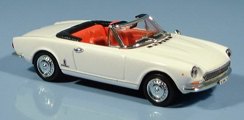 Модель 1:43 FIAT 124, (open) - white