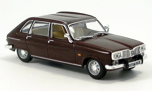 renault 16 tl limousine - brown met 125660 Модель 1:43