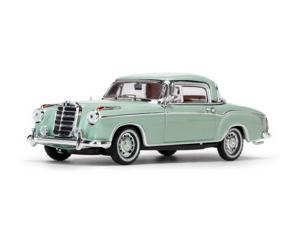 mercedes-benz 220 se coupe - light green 1958 VSS28666 Модель 1:43