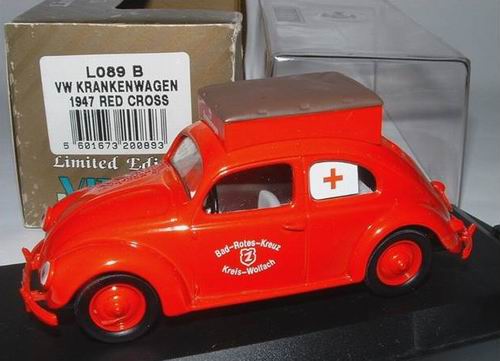 volkswagen krankenwagen - red cross L089B Модель 1:43
