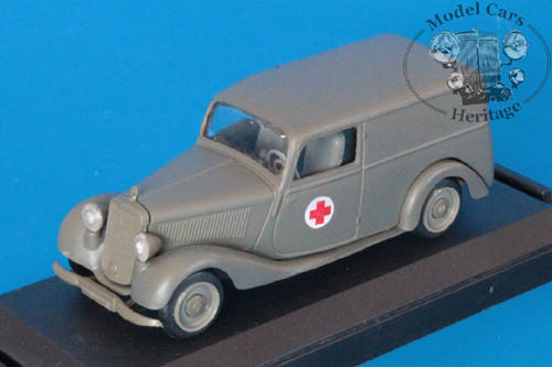 Модель 1:43 Mercedes-Benz 170 Van Ambulance Wermacht