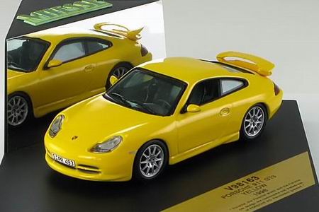porsche 911 (996) gt3 - yellow V98163 Модель 1:43