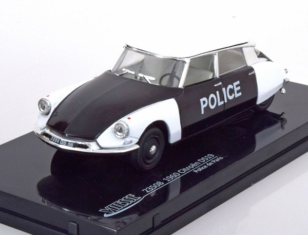 Модель 1:43 Citroen DS19 Police Paris 1960