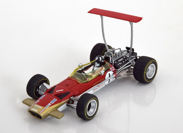 Модель 1:43 Lotus Ford 49B №1 «Gold Leaf» Winner GP Monaco (Graham Hill)