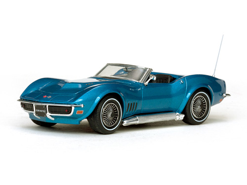 corvette open convertible - le mans blue VSS36238 Модель 1:43
