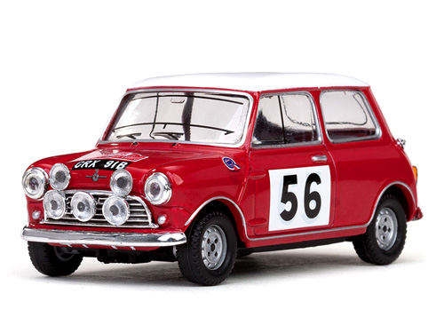 Модель 1:43 Morris Cooper S №56 Rallye Monte-Carlo (Paddy Hopkirk - Henry Liddon)