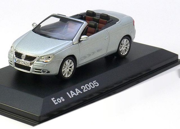 Модель 1:43 Volkswagen Eos IAA Frankfurt (open) - silver