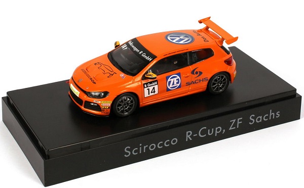 Volkswagen Scirocco R-Cup №14 Sachs 1K8099300J8 Модель 1:43
