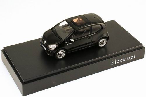Модель 1:43 Volkswagen Black Up! (2-door) - black