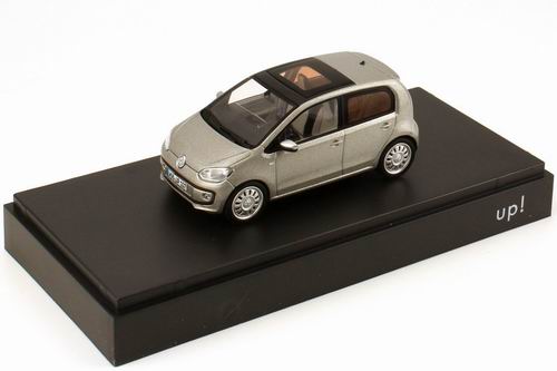 Модель 1:43 Volkswagen Up! (4-door) - dark silver