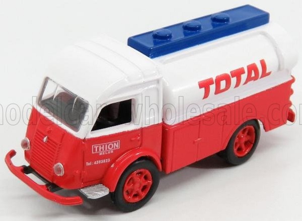 RENAULT Galion Tanker Truck Fuel Total (1963), Red White Blue