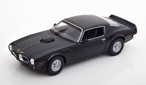 pontiac firebird trans am 1972 - black 24075WB Модель 1:24