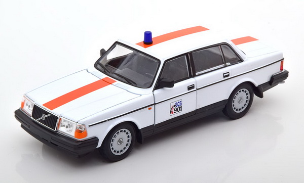 Volvo 240 GL (Полиция Бельгии) 1986 24102-BE Модель 1:24