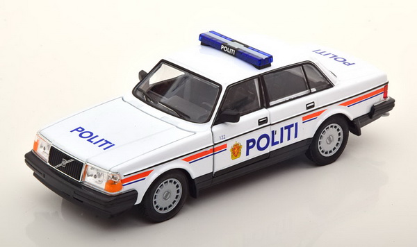 Volvo 240 GL (Полиция Норвегии) 1986 24102NO Модель 1:24