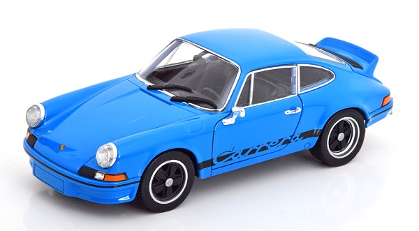 Porsche 911 RS 2.7 1973 Blue Special model from the Porsche Museum 2482318 Модель 1:24
