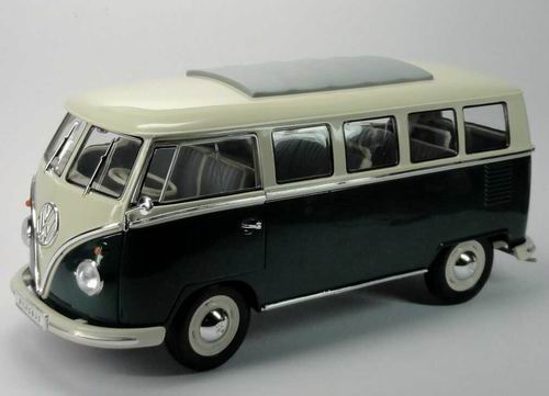 Модель 1:18 Volkswagen Bulli T1 - green