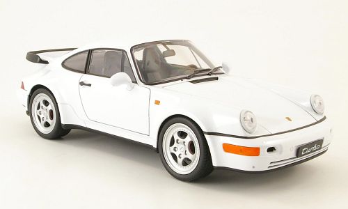 Модель 1:18 Porsche 911 turbo (964) - white