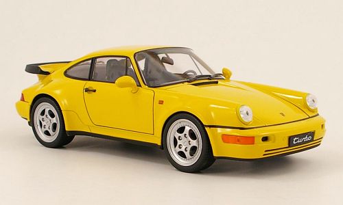 Модель 1:18 Porsche 911 turbo (964) - yellow