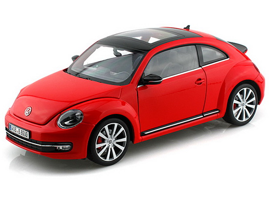 volkswagen beetle - red W18042R Модель 1:18
