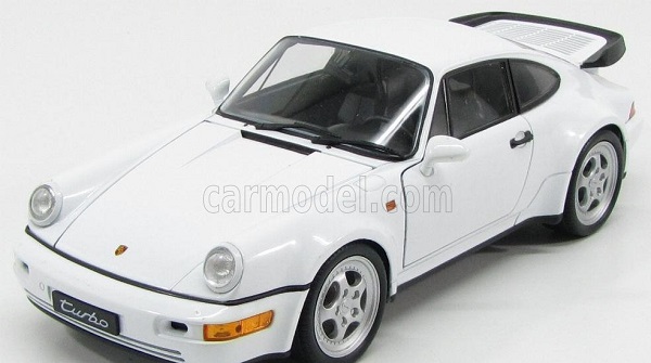 PORSCHE 911 964 Turbo (1990), White WE18026W Модель 1:18