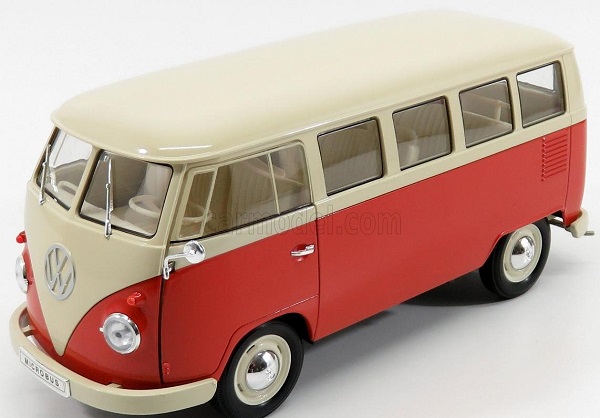 VOLKSWAGEN T1 Minibus (1963), Red Cream