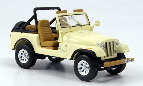 jeep cj-7 laredo - beige 147354 Модель 1:43
