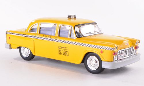 checker taxi yellow cab ny WB024 Модель 1:43