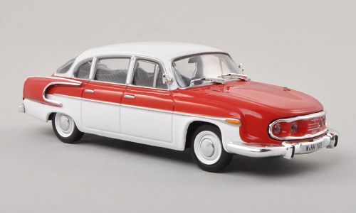 Модель 1:43 Tatra 603 - white/red