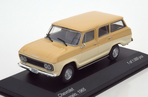 Модель 1:43 Chevrolet Veraneio 4х4 - beige/light beige