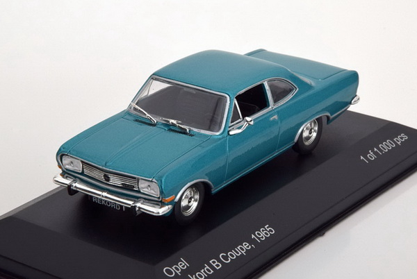 Модель 1:43 Opel Rekord B Coupe - turquoise met (L.E.1000pcs)